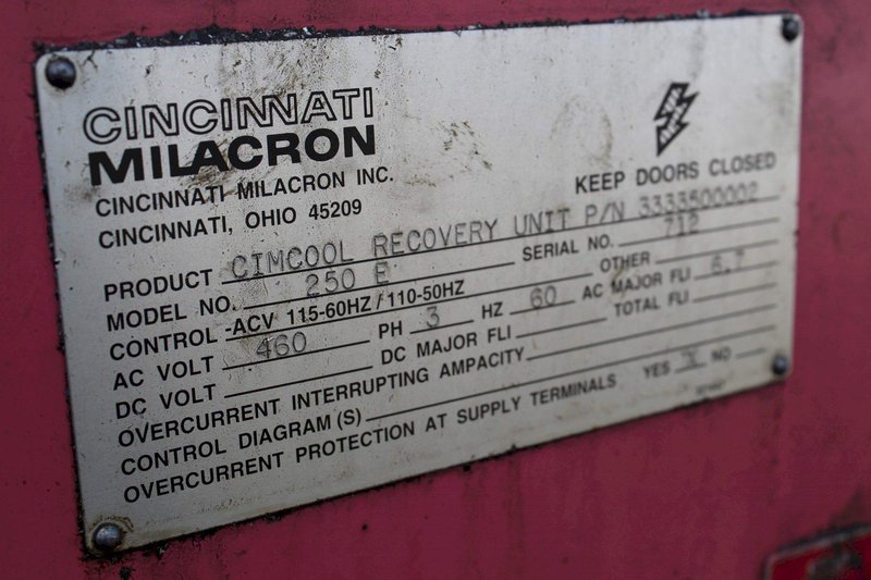 CINCINNATI MILACRON MODEL #250E SUMP SUCKER: STOCK #71713