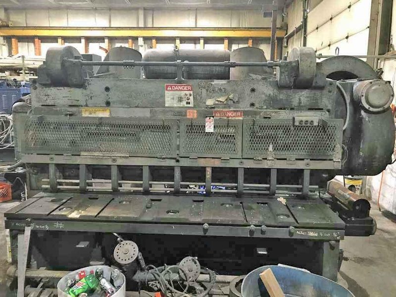 0.750" x 8' CINCINNATI POWER SQ. SHEAR #3342