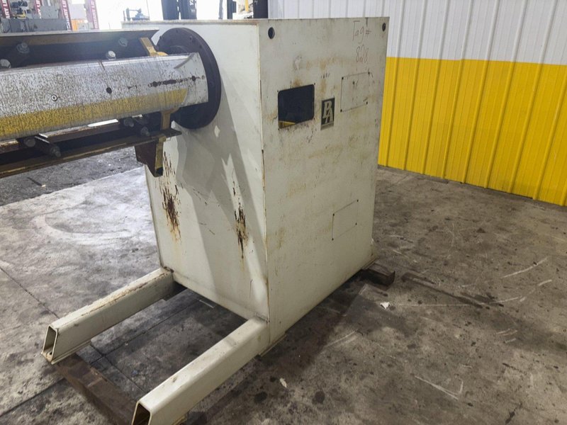 10,000 LB X 36” PA INDUSTRIES MODEL #SRH10K-36 PULL OFF UNCOILER COIL REEL NEW 2019: STOCK #22959