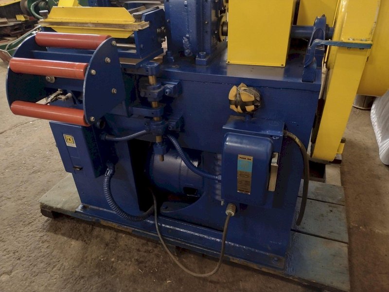 8" WIDE TORRINGTON 2-5/8" ARBOR PULL-THROUGH SLITTING LINE: STOCK #16505