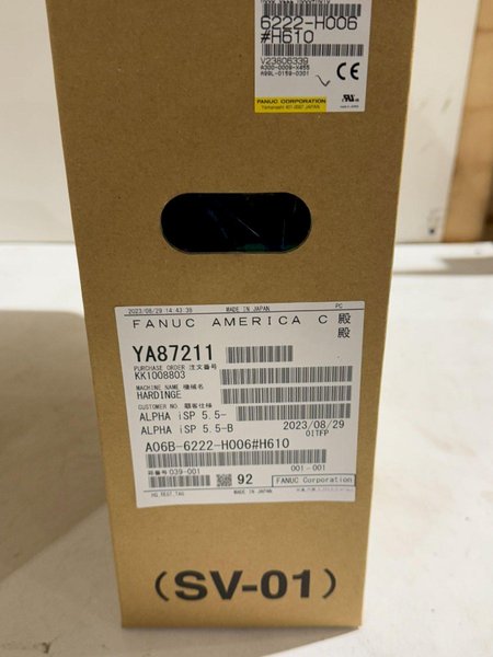 FANUC A06B-6222-H006#H610 SERVO DRIVES AND AMPLIFIERS NEW BOX