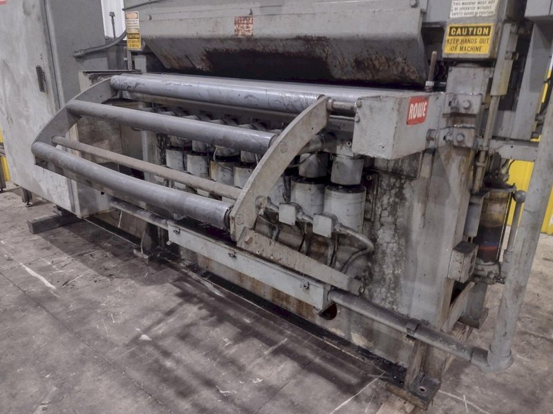 60" X .057" HERR-VOSS MODEL #66/1.156-19/9 4-HIGH BACKED UP PRECISION COIL LEVELER: YOBRO #25004