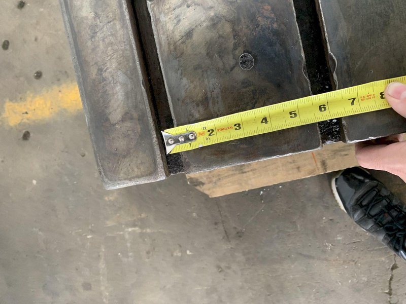 18" W X 18" D X 18" H CARLTON T-SLOTTED DRILL BOX TABLE. STOCK #0680224