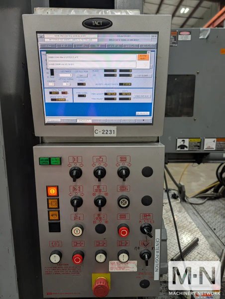 720 TON 132 OZ NISSEI MODEL FV660-310L INJECTION MOLDING MACHINE MFG 2007