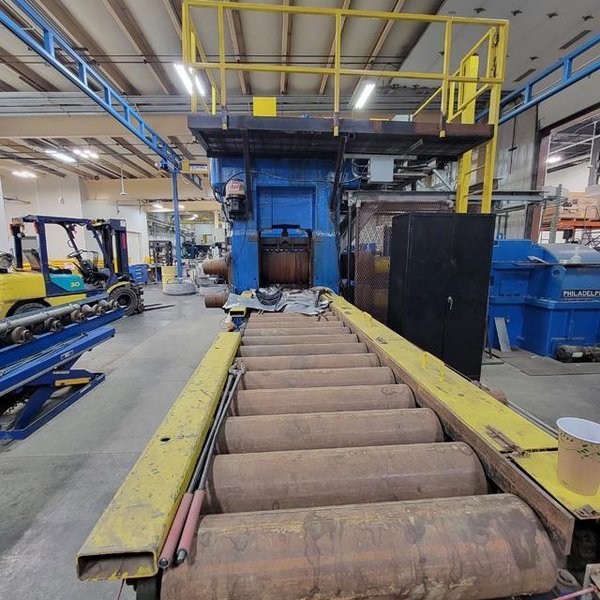 WATERBURY FARREL 18" x 26" Hot/Cold 2 Hi Rolling Mill for Flats or Bars (14435)