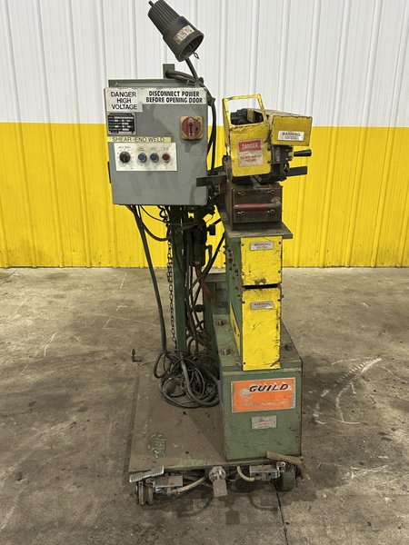 10" GUILD MODEL #PSA-200 SHEAR END COIL STRIP WELDER: STOCK #22606