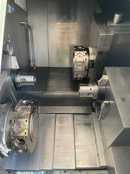Eurotech Elite Quattroflex 420SLLY CNC Lathe – Y Axis Twin Spindle Twin Turret