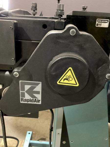 RAPID AIR SBX12 0.004″ – 0.060″ Sheet and Strip Straightener USED