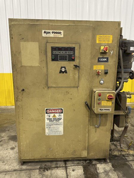 150 KW AJAX-TOCCO MODEL PACER-S10 HEAT INDUCTION POWER SOURCE, 6-10 KHZ, NEW 2008: STOCK #22585