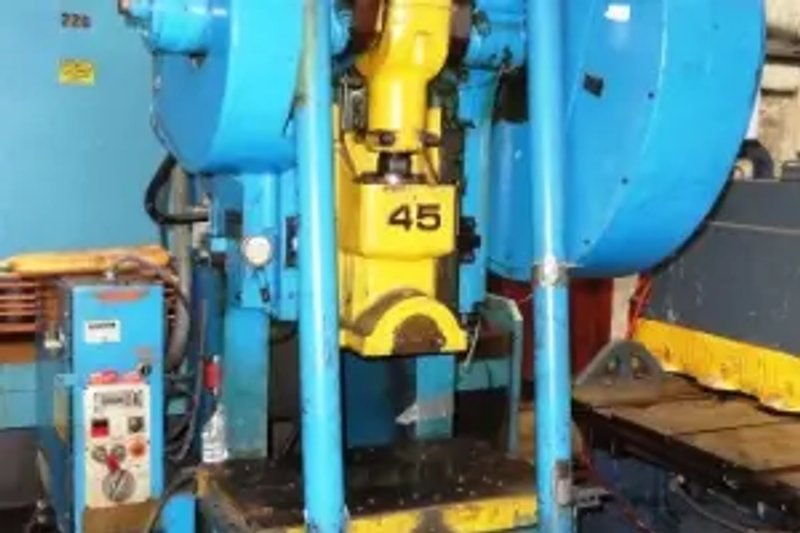 DANLY 45 Ton OBI Press, Stock #13014J
