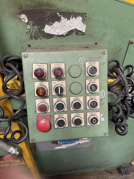 20,000 LB. X 54" X .187" COE SERVO FEEDLINE. STOCK #0431126
