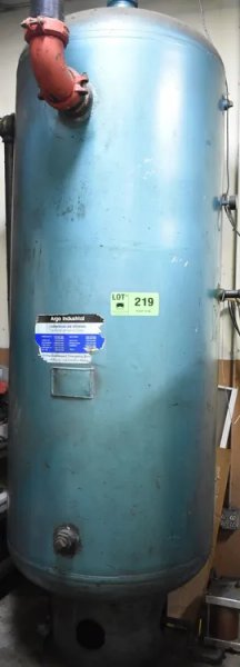 350 GALLON AIR RECIEVER TANK 137 PSI, STOCK# 14320J