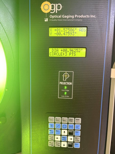 20" OGP Model QL20 Floor Model Optical Comparator and Measuring Machine, S/N QL200679.