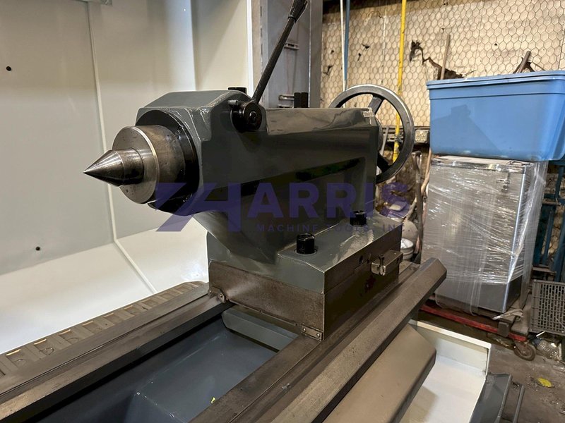WEILER #E90, 14" BORE, OIL COUNTRY HOLLOW SPINDLE CNC LATHE, 120" CENTERS, 2007, MINT CONDITION