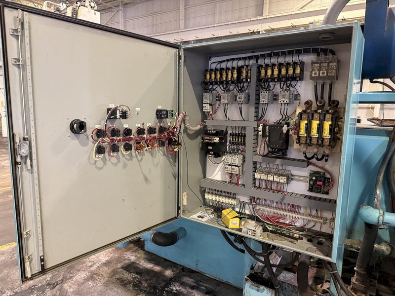 30" WIDE x 2-STAGE INLINE CLEANING SYSTEMS PORTABLE CONVEYOR PARTS WASHER, NEW IN 2008: YOBRO #26398