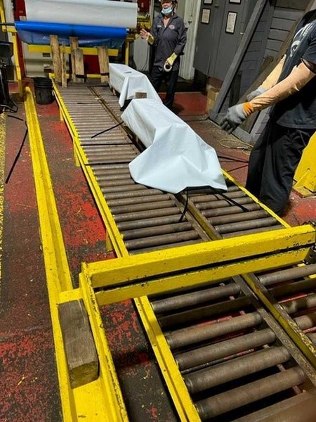 60" x 0.060" x 45,000# Welty Way Slear Line STOCK#3202