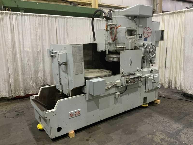 36" BLANCHARD MODEL #20K ROTARY SURFACE GRINDER: STOCK # 14377