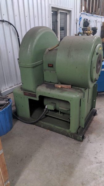1 1/2" (38mm) ABBEY ETNA MODEL 1515RA LONG DIE SWAGING MACHINE, SOLID CAPACITY 0.750" Stock # 14449