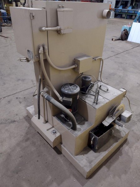 27" X 36" BETTER ENGINEERING MODEL #200-ZX HEATED ROTARY PARTS WASHER: STOCK #19498
