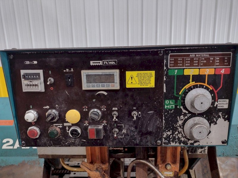 12" x 12" KALAMAZOO MODEL #KC12AX AUTOMATIC HORIZONTAL BANDSAW: STOCK #18788