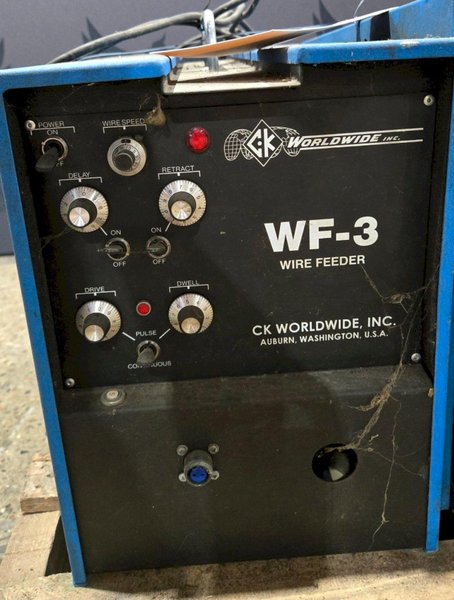 CK WORLDWIDE WF-3 WIRE FEEDER USED