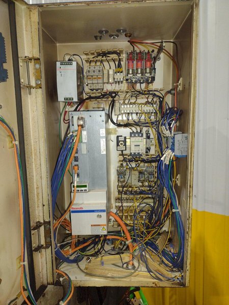 12" WIDE COLT AUTOMATION MODEL #CERFS 25 12 STRAIGHTENER SERVO FEEDER &amp; REXROTH CONTROLS: YOBRO #24290