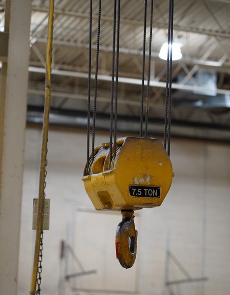 7.5 TON (15,000 LBS) R &amp; M SPACEMASTER HEAVY DUTY ELECTRIC CABLE HOIST: YOBRO #25425
