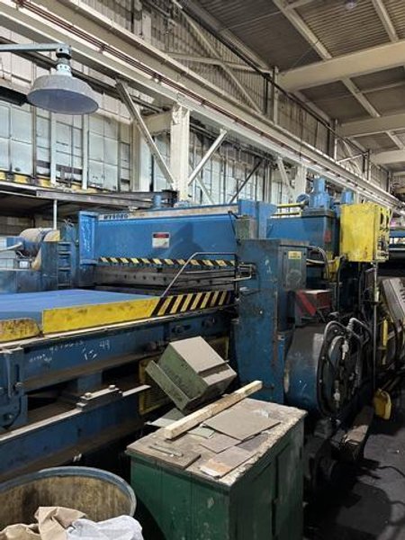 72" X .200" X 50,000 LBS VOSS CUT TO LENGTH LINE: STOCK #22300