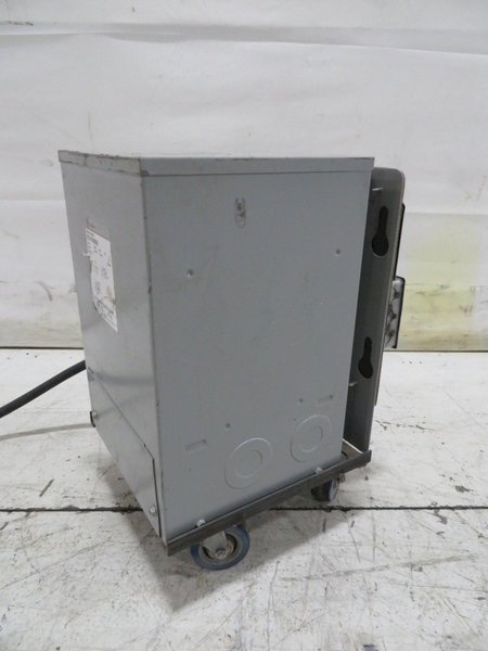 GE Transformer, 7.5 KVA, QM, 480V Input, 240V/120V Output