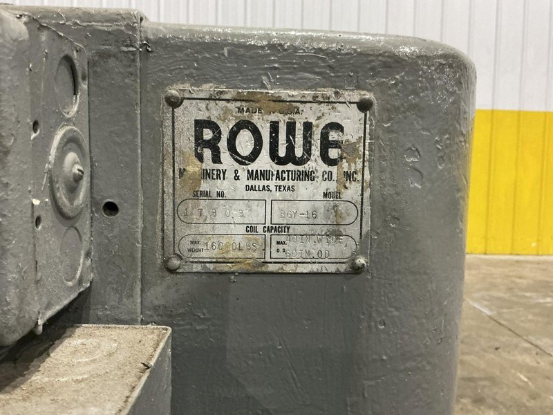 16,000 LB X 48" ROWE POWERED COIL CAR. STOCK # 0326426