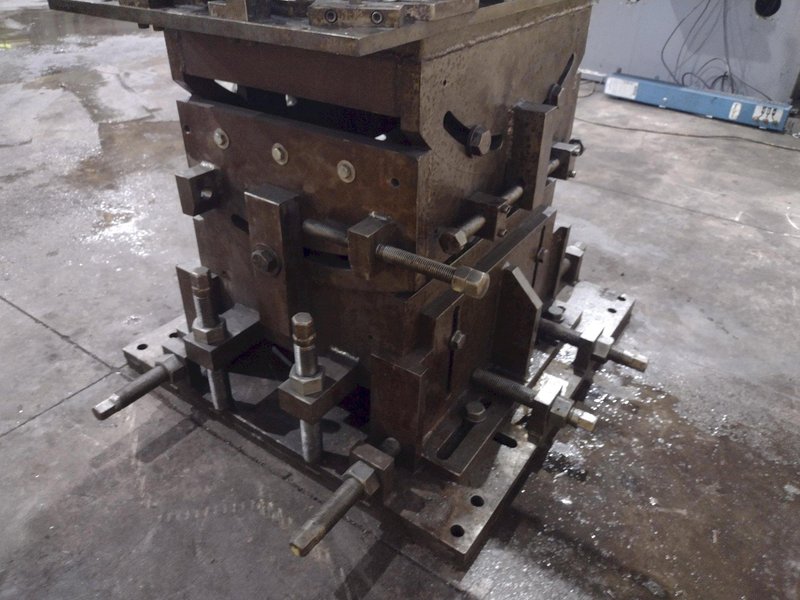 20 TON PNEUPOWR AIRAM MODEL #4P20 PNEUMATIC PRESS 3” STROKE: YOBRO #24858