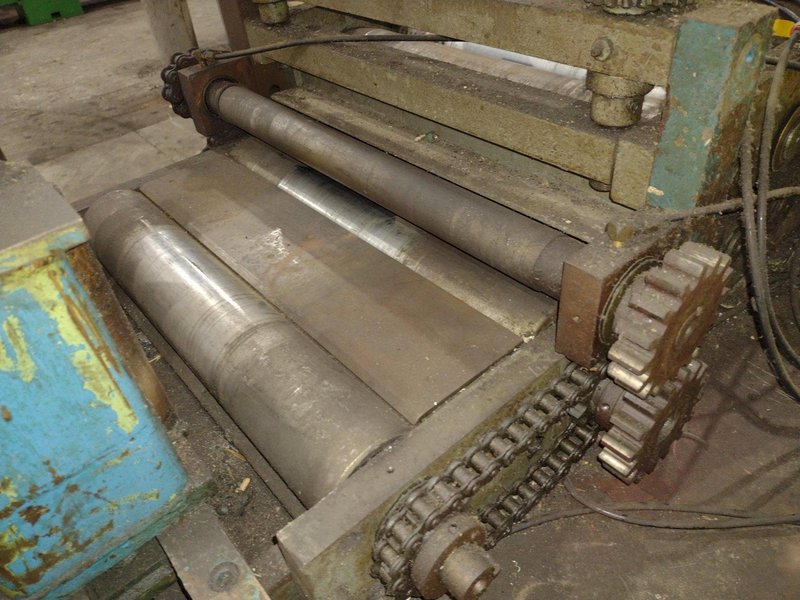 20" X .190" ROWE MODEL #C6-20 MOTORIZED COIL STRIP STRAIGHTENER: YOBRO #24754