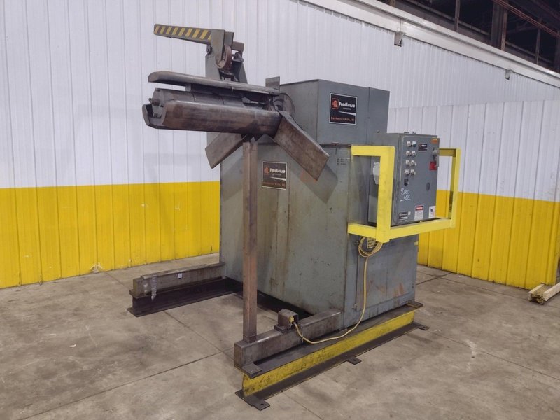 20,000 LBS X 36" FEEDLEASE MODEL #PR-20M-36 MOTORIZED UNCOILER COIL REEL : YOBRO #24895