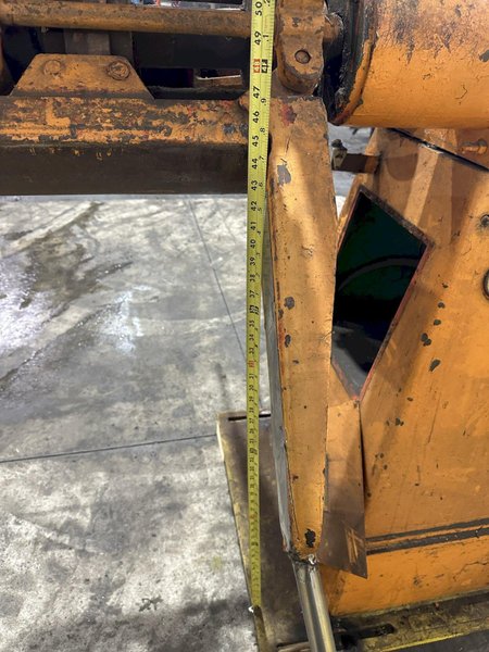 2500 LBS X 24" COOPER WEYMOUTH DOUBLE END PULL-OFF COIL REEL UNCOILER: STOCK #22620