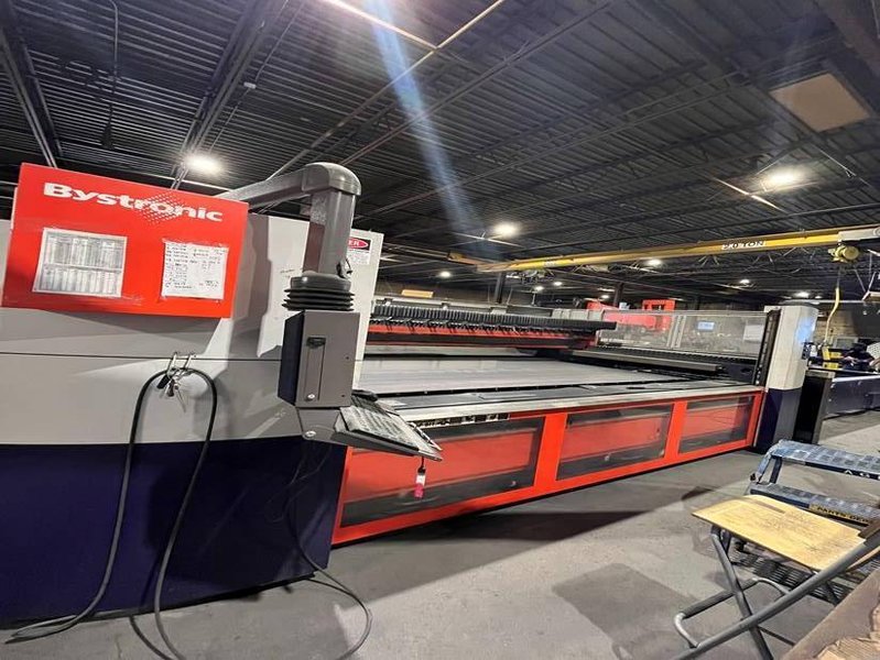6,000 Watt Bystronic BySmart 3015 Fiber Laser, 2019 – 5′ x 10′ Bed, Available Now