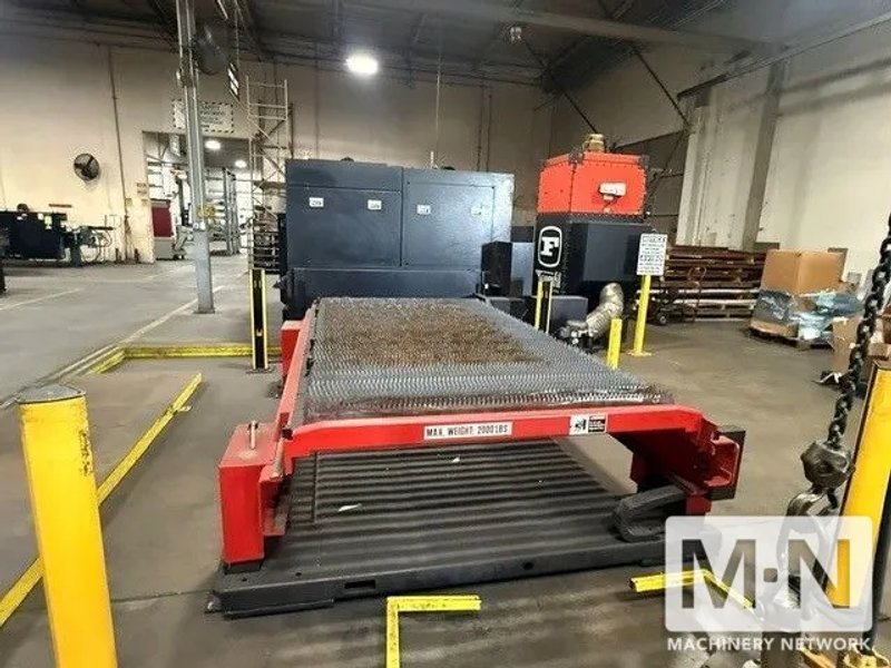 Amada LCG3015AJ 2KW Fiber Laser, 2014