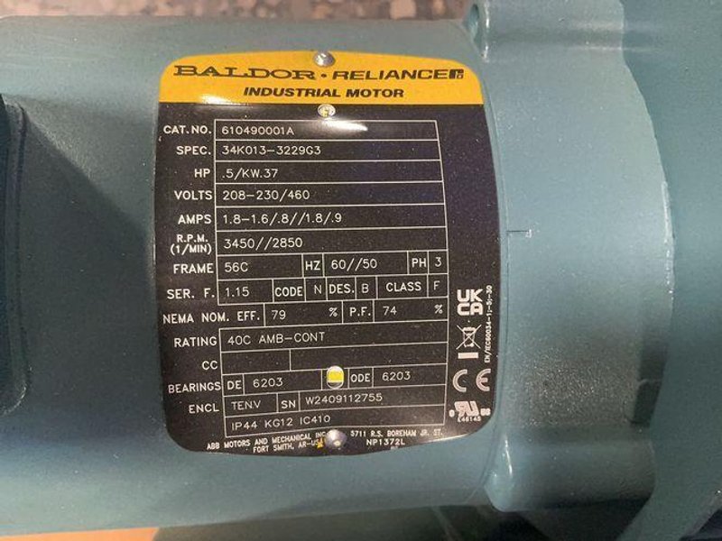 Baldor-reliance 125 Hp Motor - F28-a000-0454
