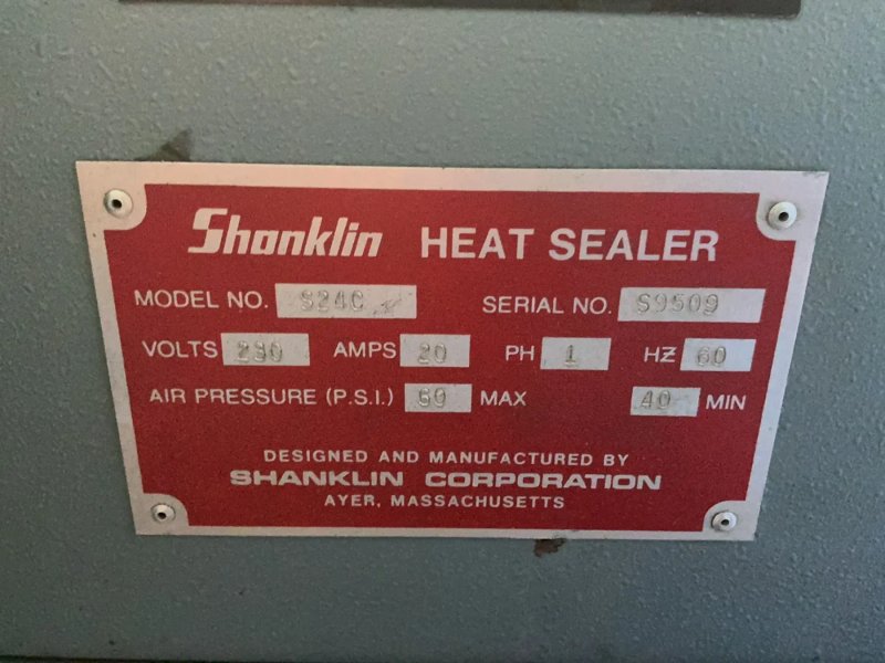 Shanklin Heat Sealer  - S24c