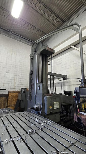 5" DEVLIEG 54K-96 HORIZONTAL BORING MILL. STOCK # 1087626