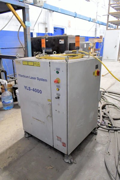 USED 6' X 12' CINCINNATI MODEL CL-940 4,000 WATT CNC FIBER LASER CUTTING SYSTEM