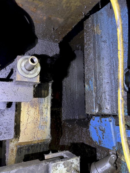 1500 TON BLISS #29 KNUCKLE JOINT PRESS WITH 15" STROKE. STOCK # 0328326