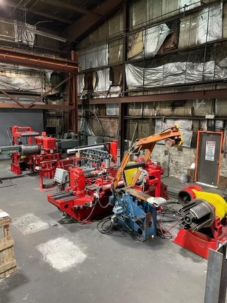 24" (610mm) X 4-1/2" (115mm) SECO Slitting Line (14080)
