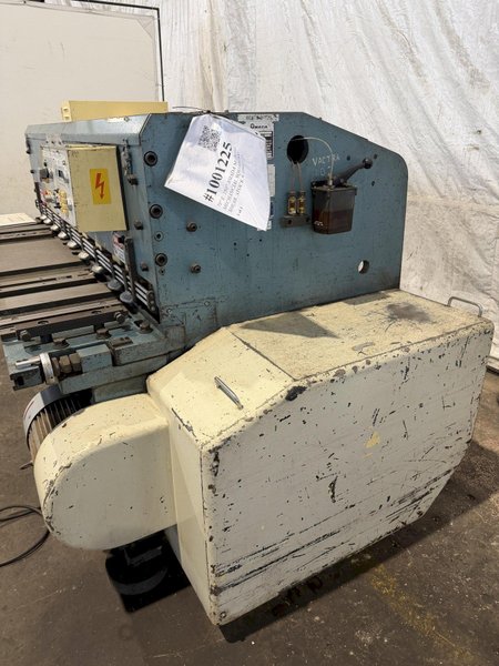 78" X .250" AMADA M–2060 MECHANICAL SQUARING SHEAR. STOCK # 1001225