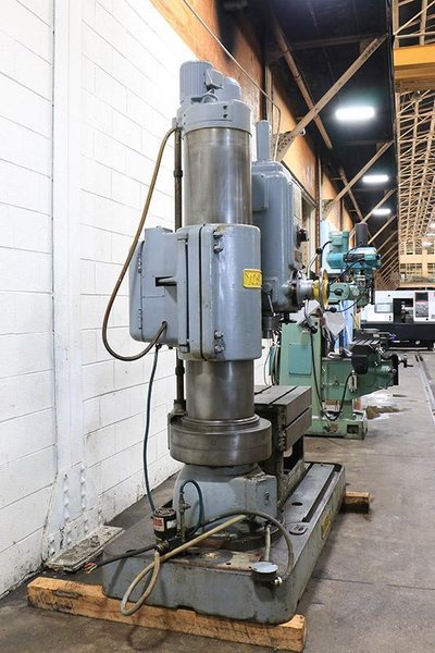 YOSHIDA MODEL YR5-115 RADIAL DRILL, 45" X 12"
