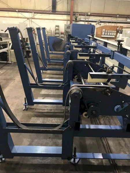 USED SIMEC MODEL CICLOMEC 122 CNC AUTOMATIC COLD SAW WITH 20' LOADING RACK, Year 2001