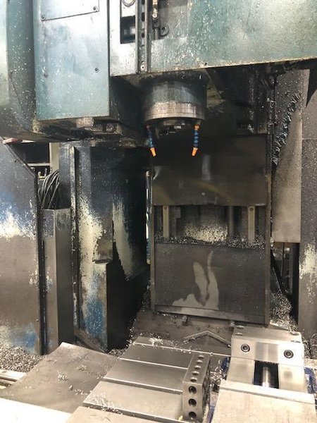 OKK MODEL PCV-620-20L VERTICAL MACHINING CENTER. STOCK # 1265021