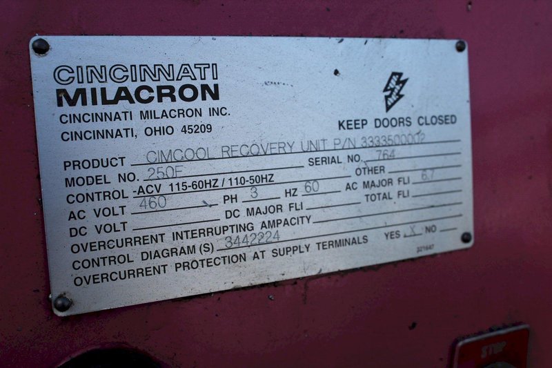 CINCINNATI MILACRON SUMP SUCKER: STOCK #71714