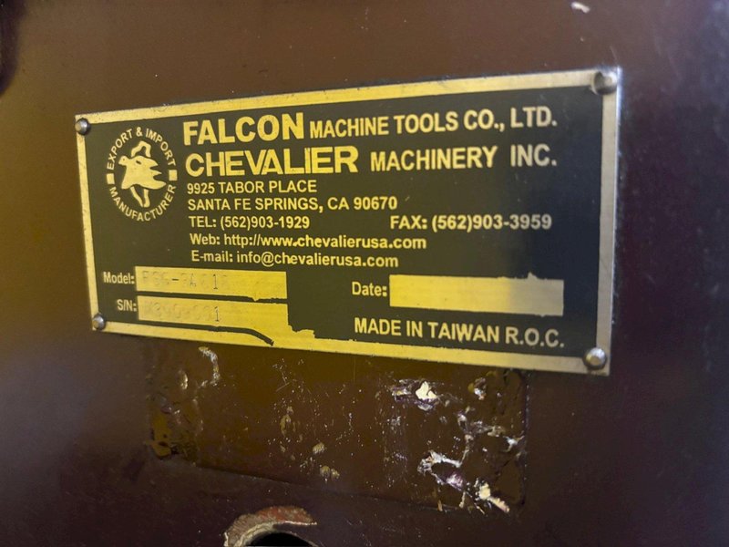 8" X 18" CHEVALIER MODEL #FSG-3A818 3 AXIS HORIZONTAL SURFACE GRINDER: YOBRO 24155