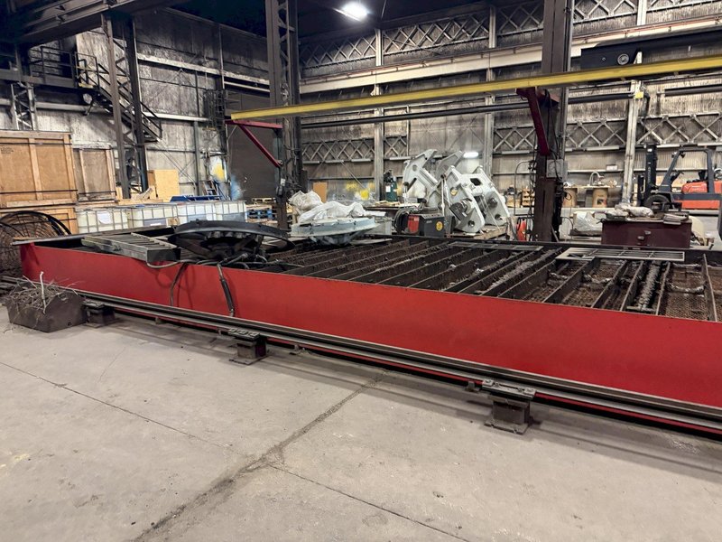 102"/120" X 360" CUTTING SYSTEMS/HYPERTHERM HPR-260 PLASMA CUTTING TABLE. STOCK # 1086826