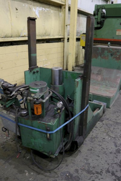 30000 X 48" B &amp; K MOTORIZED COIL REEL AND CAR: STOCK #73625